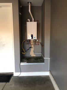 New tankless water heater